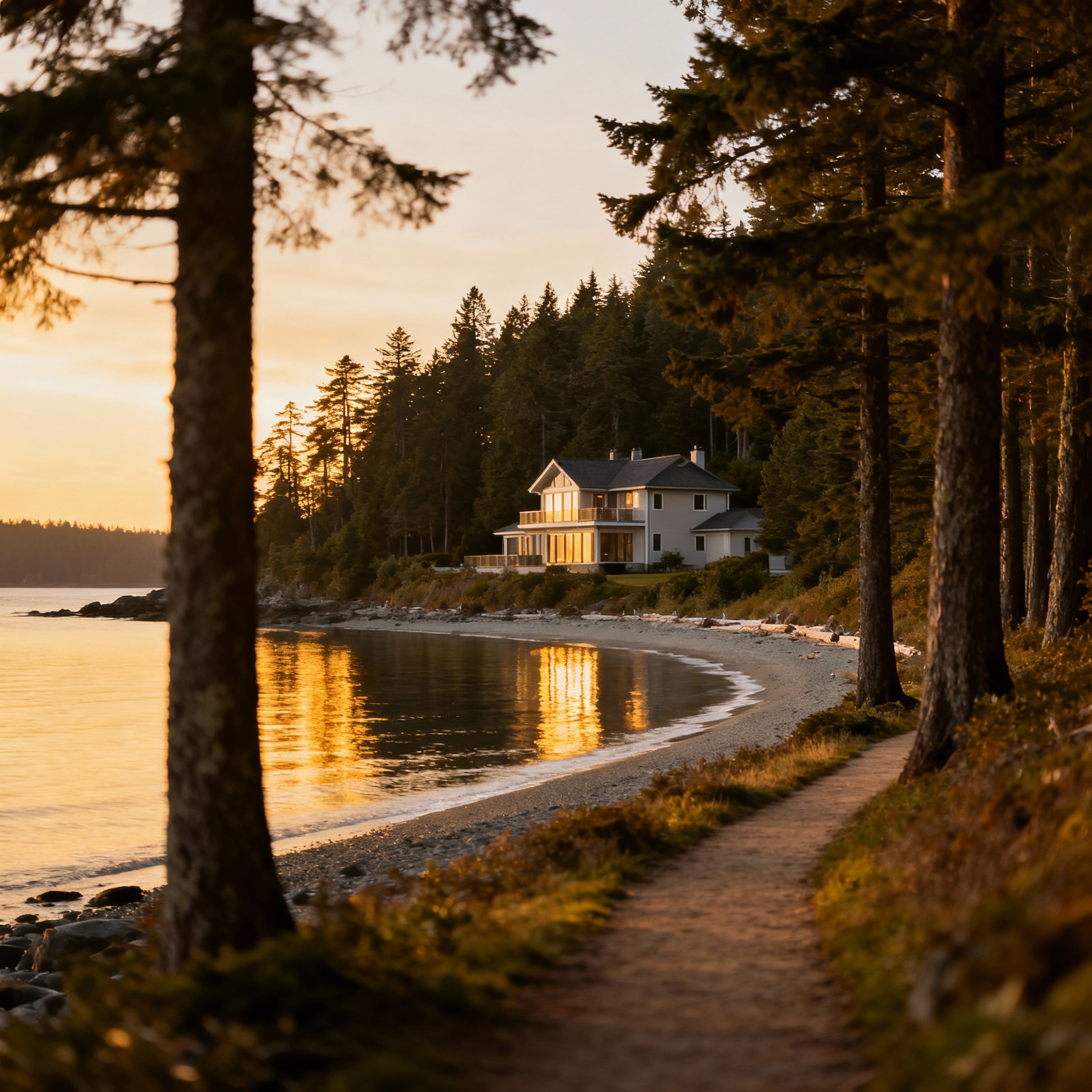waterfront properties Vancouver Island