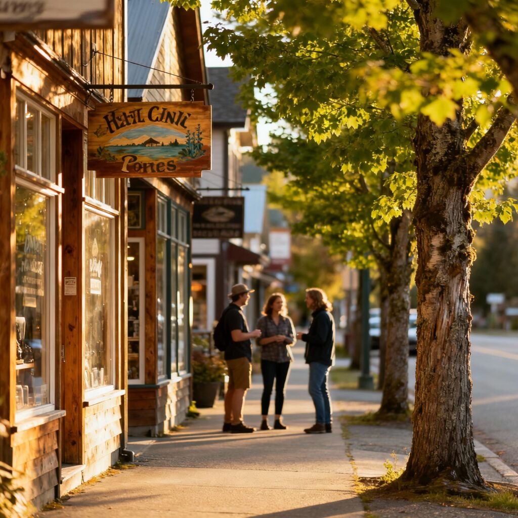 rural communities Vancouver Island