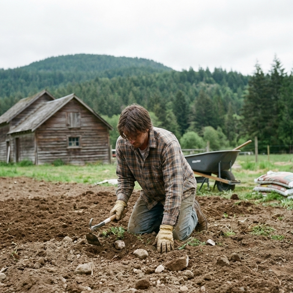 starting farm Vancouver Island