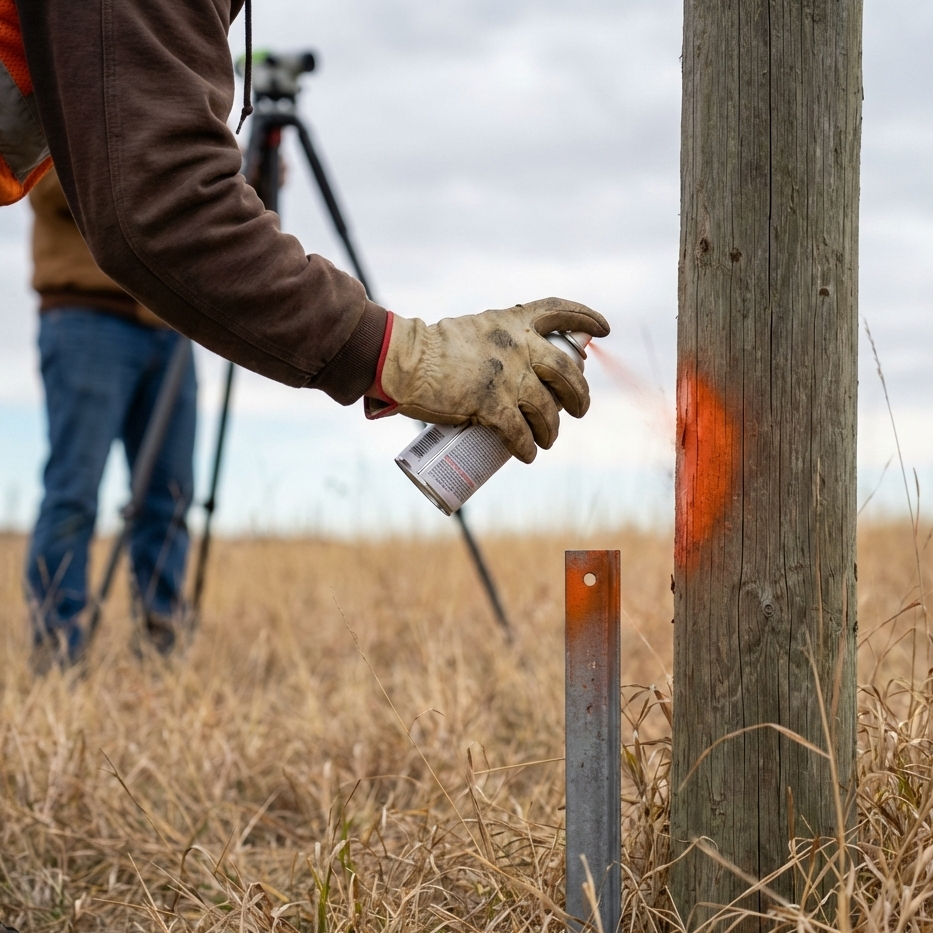 property boundary survey Vancouver Island