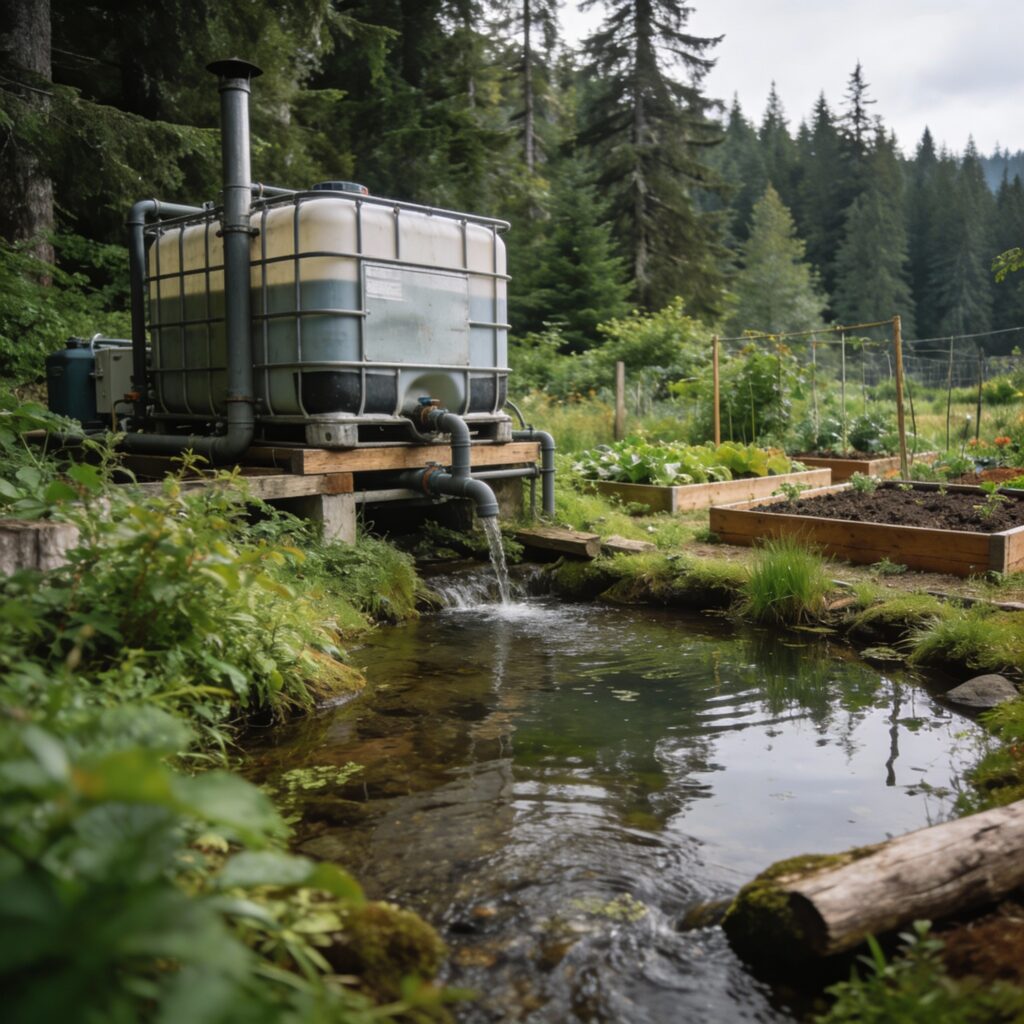 off-grid living Vancouver Island